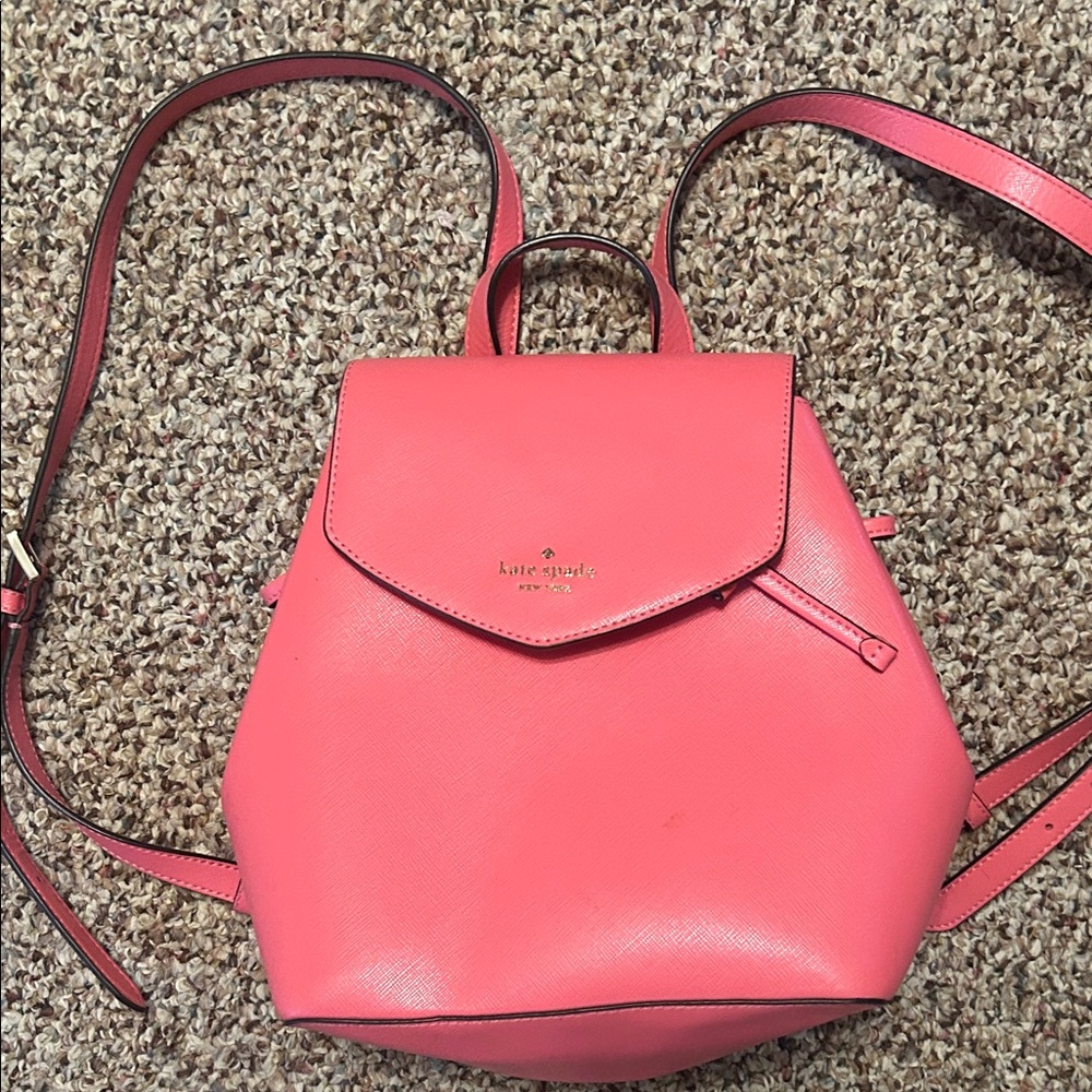 Kate Spade Coral Backpack